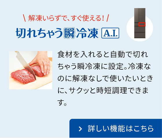 切れちゃう瞬冷凍A.I.