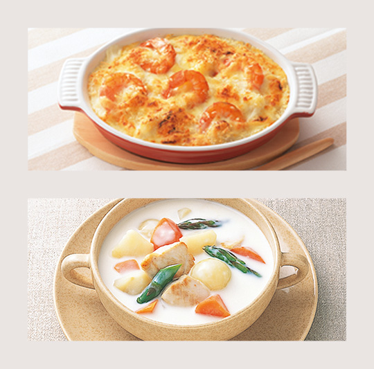 手間のかかる料理もらく!